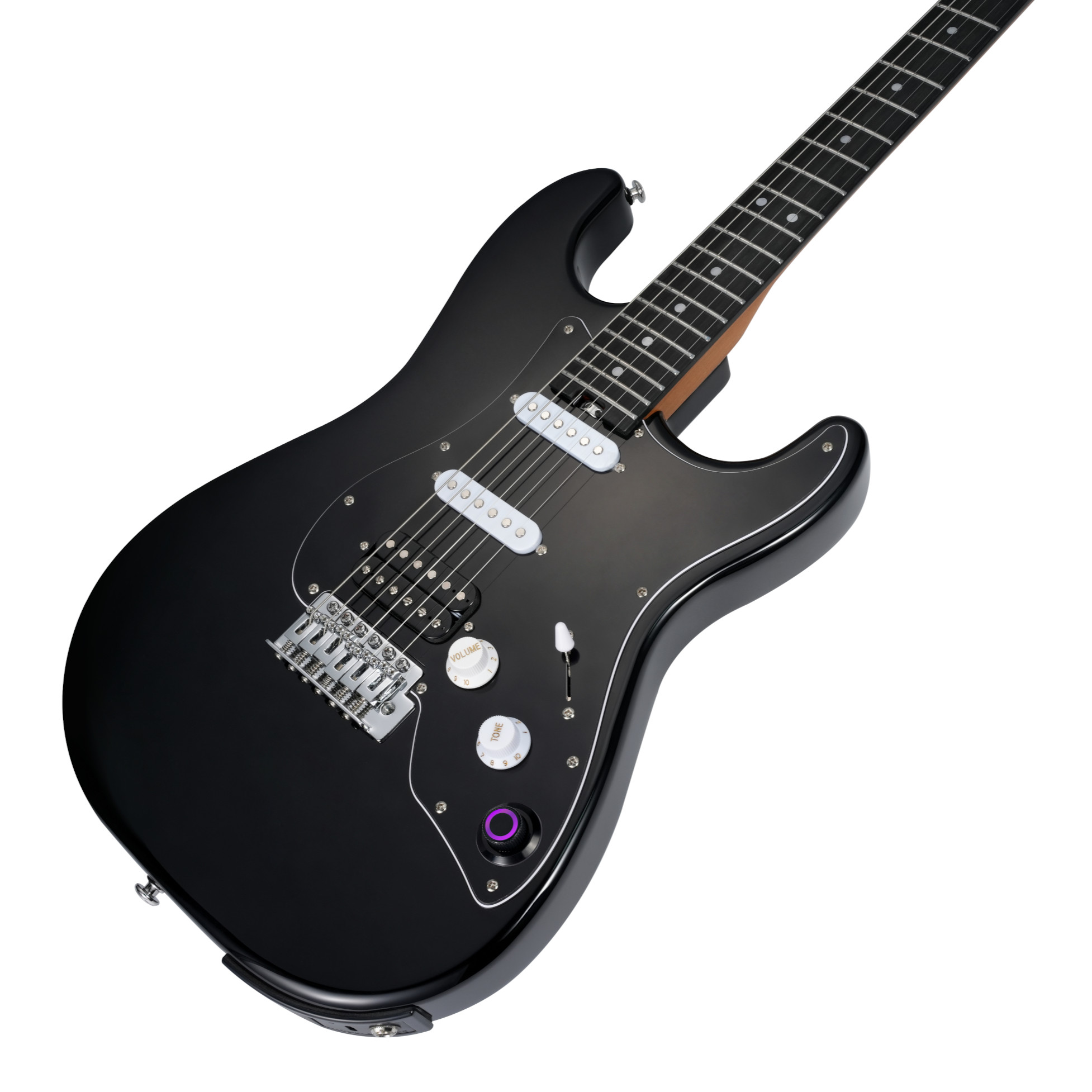 GTRS Standard 600 Intelligent Guitar (S600) Obsidian Black